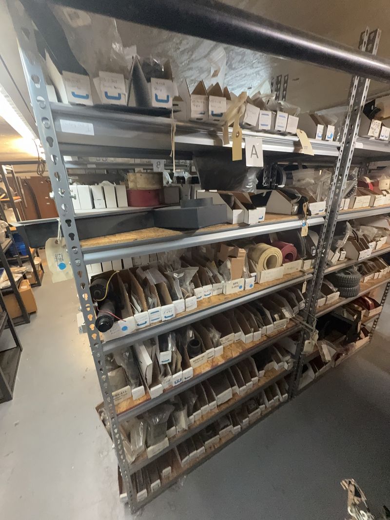 Factory Cat Parts Inventory Lot - Image 1