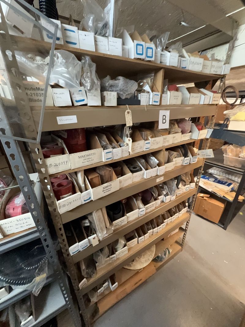 Minuteman Equipment Parts Inventory - Image 1
