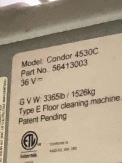Advance Condor 4530C Ride-On Floor Scrubber - Image 3