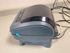 Thermal Label Printer Gray Black Plastic - Image 3