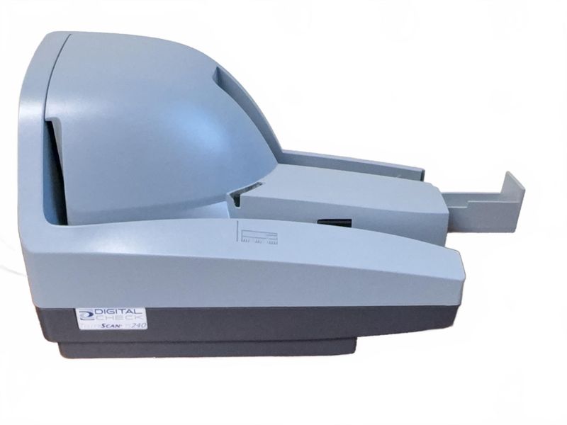 Document Scanner Gray Plastic Construction - Image 1