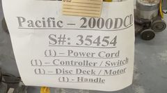 Floor Buffer Pacific 2000DCP, 115V 60Hz - Image 3