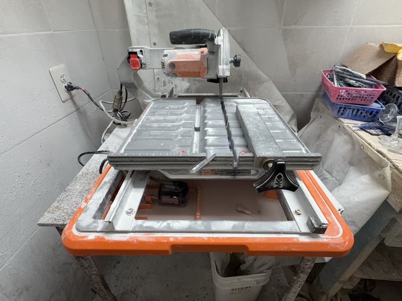 Wet Tile Saw (Updated Condition) - Image 1