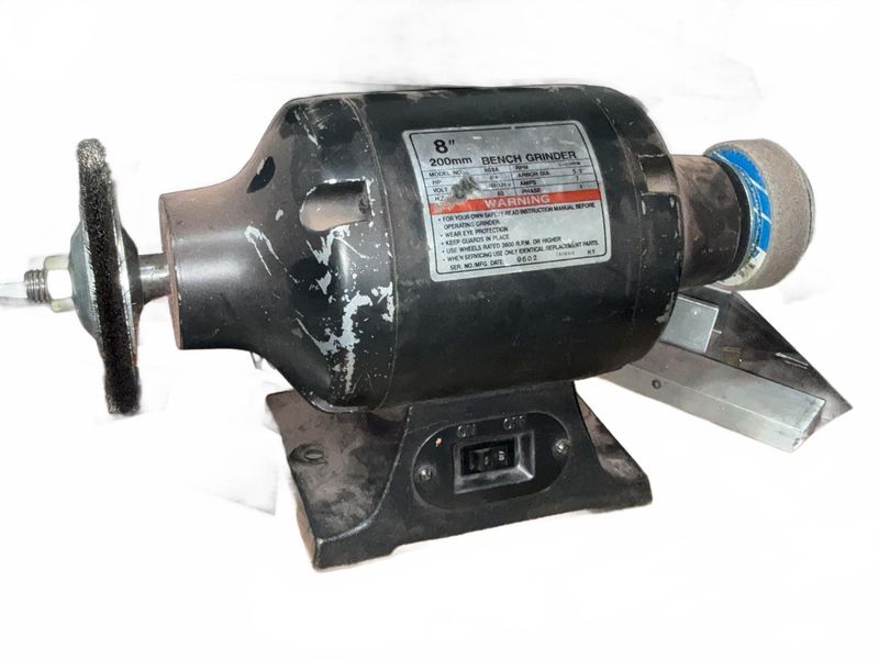 8-Inch Bench Grinder - Image 1