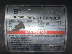 8-Inch Bench Grinder - Image 4