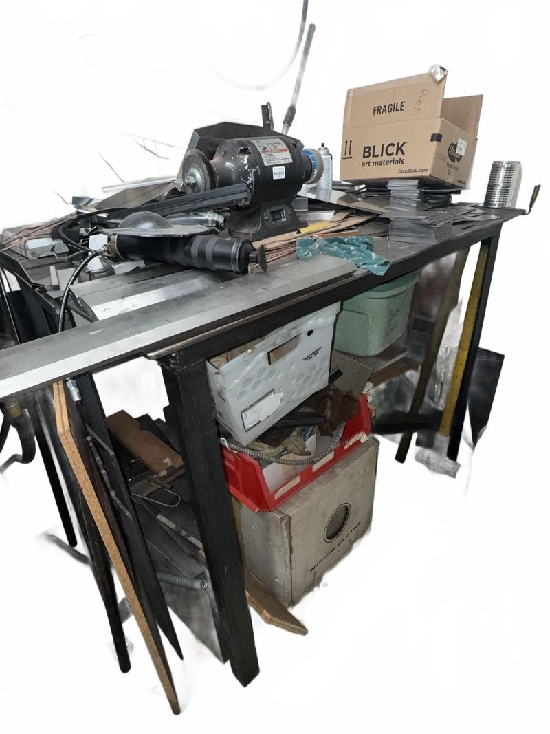 Steel Work Table - Image 1