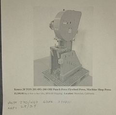 20-Ton Punch and Die - Image 14