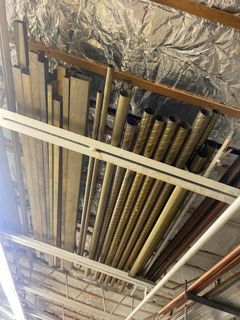 Brass Pipes, Up to 6ft - Image 1