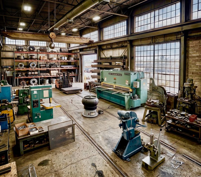Metalworking & Glass Kiln Fabrication Shop