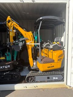 Mini Excavator QK20R Yellow  - Image 3