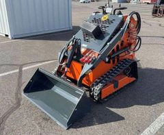 Mini Skid Steer Loader Green - Image 1