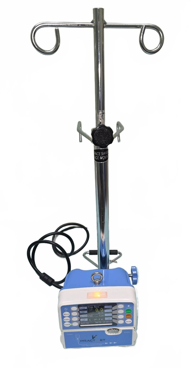 IV infusion pump with adjustable pole - Image 1