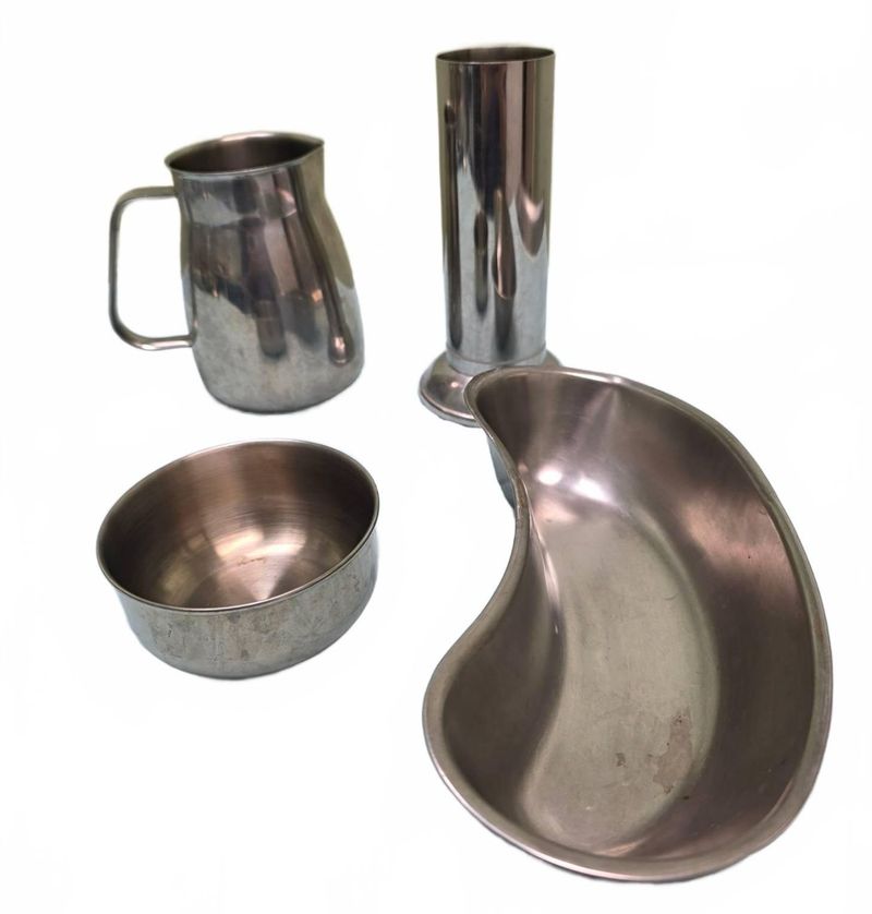 Stainless Steel Medical Utility Set, 4-piece - Image 1