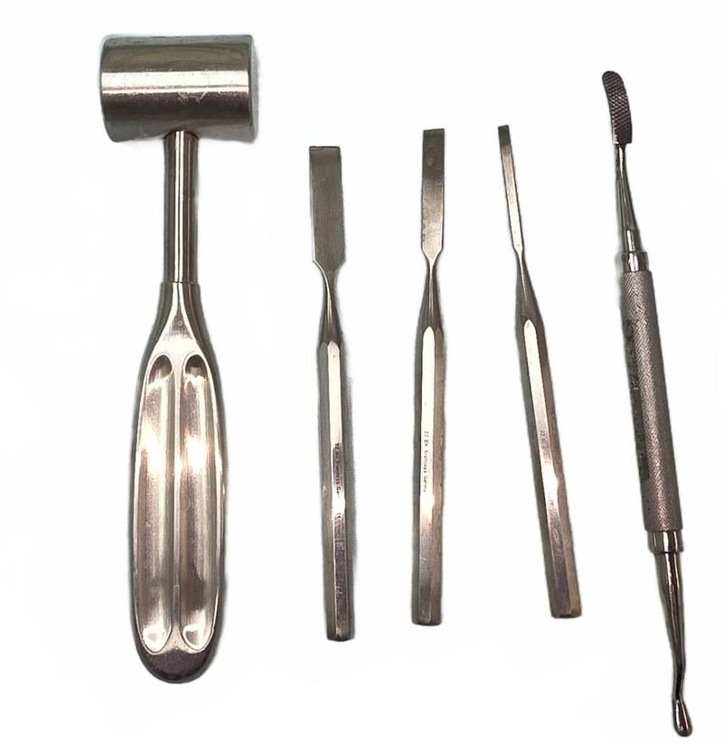 Surgical Instrument Stainless Steel Orthopedic Surgical Set, 5-piece - Image 1