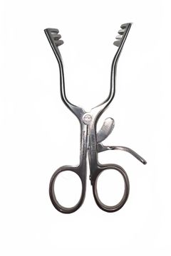 Surgical Instrument Miltex Stainless Steel Weitlaner Forceps, ~5.5" - Image 3