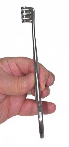 Surgical Instrument Miltex Stainless Steel Weitlaner Forceps, ~5.5" - Image 8
