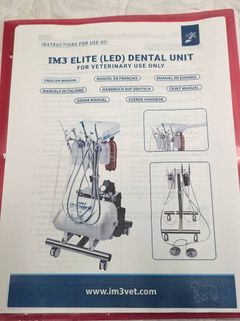 IM3 Elite Veterinary Dental Machine with High- and Low-Speed, Air/Water Spray, and Suction - Image 18