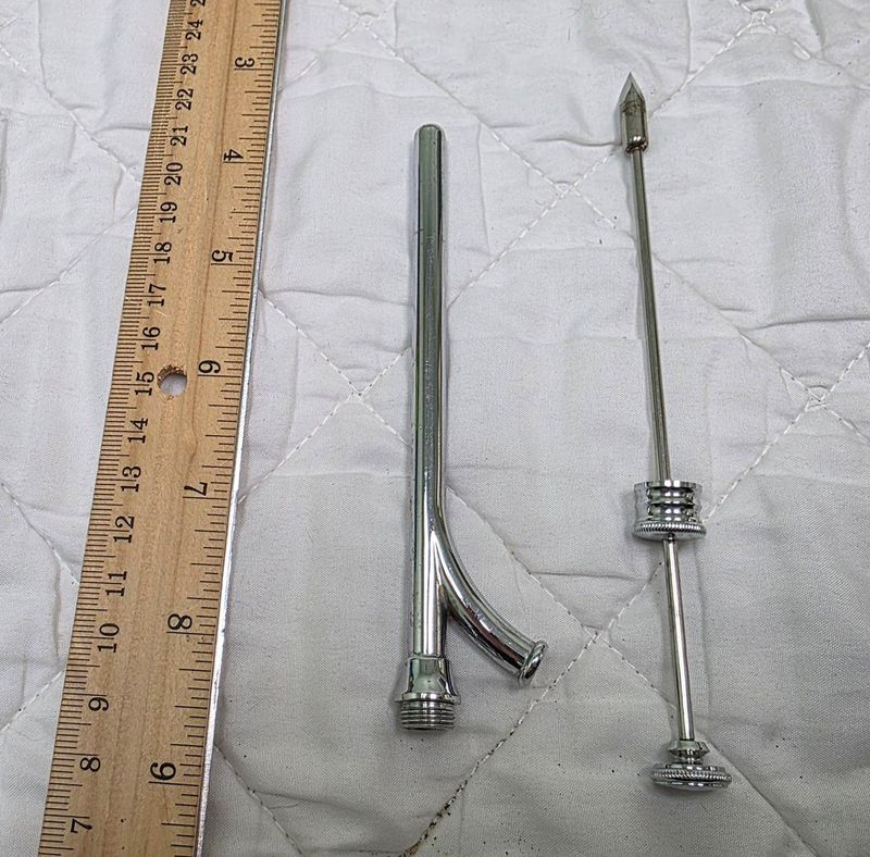 Surgical Instrument Stainless Steel Removable Internal Trocar with Side Port - Image 1