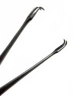 Surgical Instrument Stainless Steel Alligator Sharp Allis Forceps, ~9" - Image 7