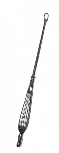 Surgical Instrument Stainless Steel Aspirating or Suction Curette , 13" - Image 2
