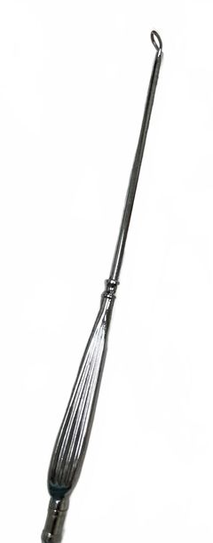 Surgical Instrument Stainless Steel Aspirating or Suction Curette , 13" - Image 3