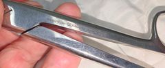 Surgical Instrument Stainless Steel Serrated Straight Mayo Scissors, 6.5" - Image 2