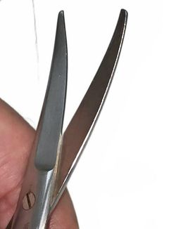 Surgical Instrument Stainless Steel Curved Mayo Scissors, 7" - Image 3