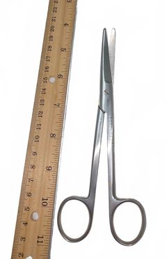 Surgical Instrument Stainless Steel Curved Mayo Scissors, 7" - Image 6