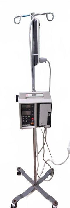 Baxter Flo-Gard 6200 IV Pump with Pole - Image 1