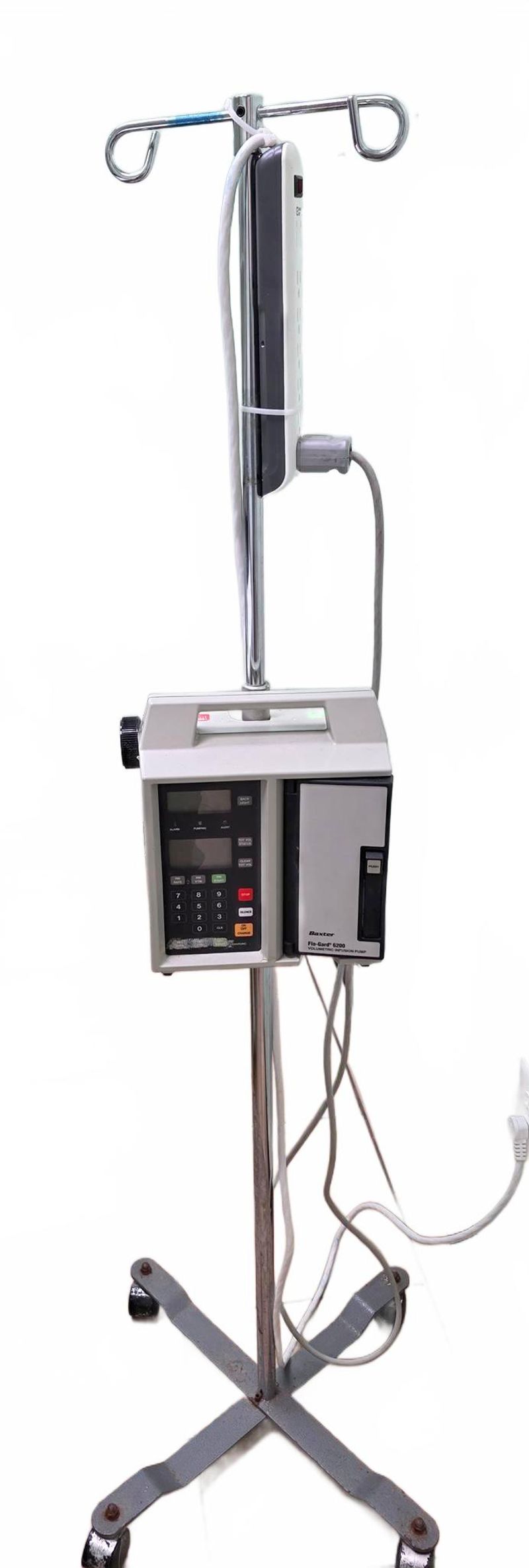 Baxter Flo-Gard 6200 IV Pump with Pole - Image 1