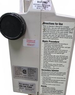 Baxter Flo-Gard 6200 IV Pump with Pole - Image 5