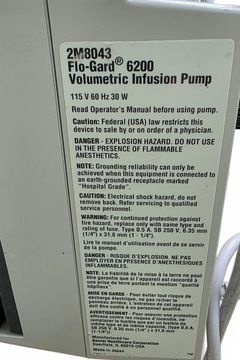 Baxter Flo-Gard 6200 IV Pump with Pole - Image 7