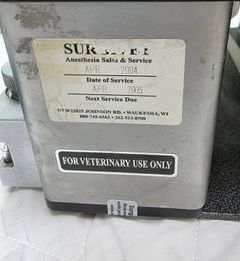 Wall-mount Isoflurane Veterinary Anesthesia Machine - Image 11
