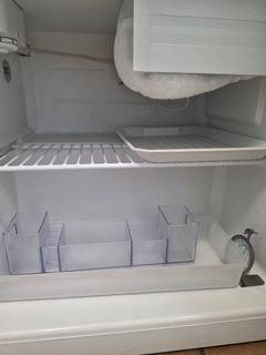 Haier White Locking Mini Refrigerator - Image 3