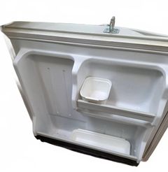 Haier White Locking Mini Refrigerator - Image 5