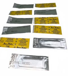 Swann Morton Beaver Surgical Blades SM64, Set of 11 - Image 1