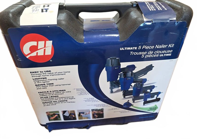 Tools NEW CII Pneumatic Nail Gun Set - Image 1