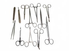Surgical and Medical Instrument, 12-Piece Lot - Image 1
