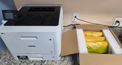 Brother Color Laser Printer L8360CDW with Cartridges - Image 1