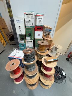 Network and Electrical Wire, Partial Rolls - Image 1