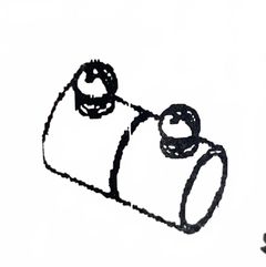 EMT Set Screw Couplings, 1-1/4in, 10/box - Image 1