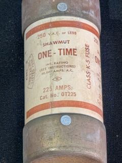 One-Time Fuses, 225A - Image 3