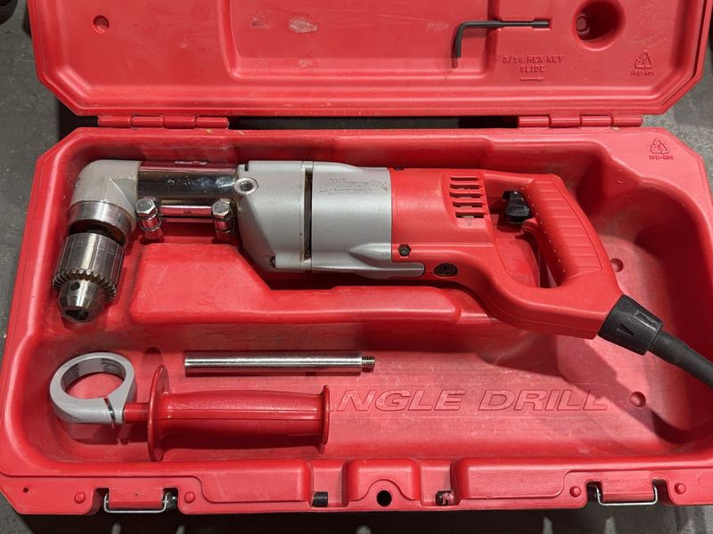 Right Angle Drill, 1/2in - Image 1