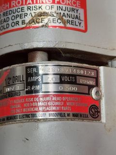 Right Angle Drill, 1/2in - Image 5