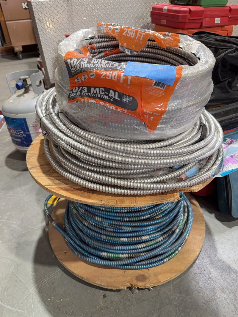 10/3 MC-AL Wire & 12/2 MC Wire - Image 1