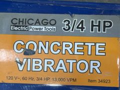 Concrete Vibrator Power Tool, 3/4 HP - Image 3