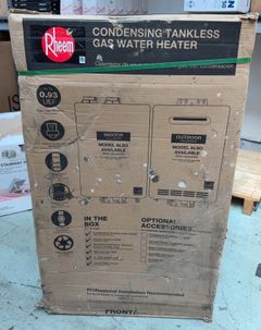 New in Box Rheem Condensing Tankless Gas Water Heater - Image 2