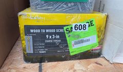 GRABBER 9 x 3-in Wood to Wood Screws Box - Image 2