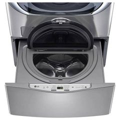 LG SideKick Pedestal Washer Graphite Steel 1.0 Cu Ft - Image 2