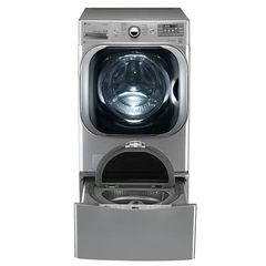 LG SideKick Pedestal Washer Graphite Steel 1.0 Cu Ft - Image 3